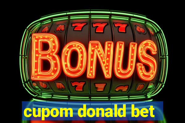 cupom donald bet